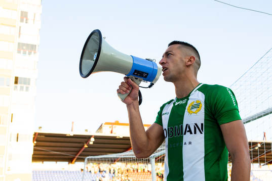 Hammarbys Nikola Djurdjic jublar
