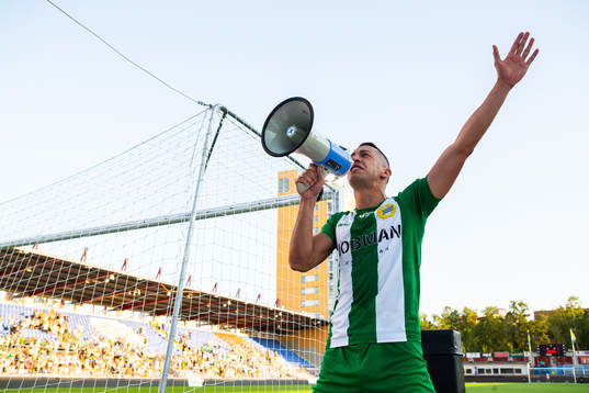 Hammarbys Nikola Djurdjic jublar