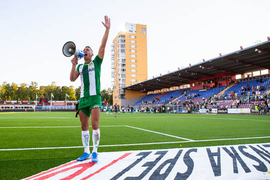 Hammarbys Nikola Djurdjic jublar