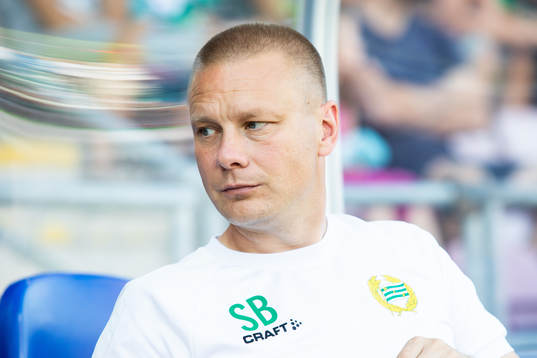 Hammarbys tränare Stefan Billborn