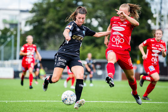 Göteborgs Pauline Hammarlund och Örebros Frida Abrahamsson