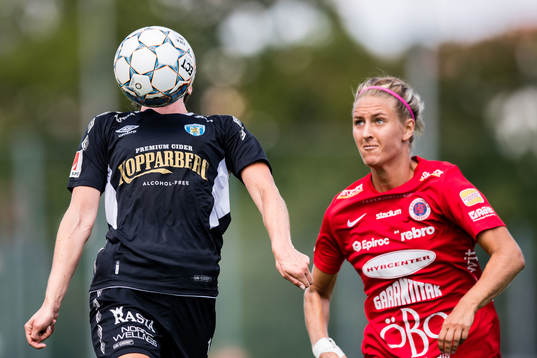 Göteborgs Pauline Hammarlund och Örebros Emma Kullberg
