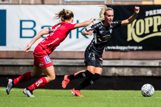 Örebros Frida Abrahamsson och Göteborgs Julia Roddar
