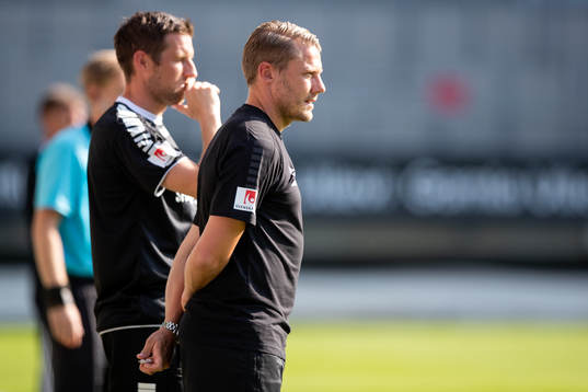 GAIS assisterande tränare Kenneth Gustafsson och tränare