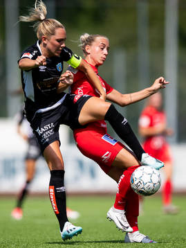 Göteborgs Elin Rubensson och Örebros Jonna Dahlberg