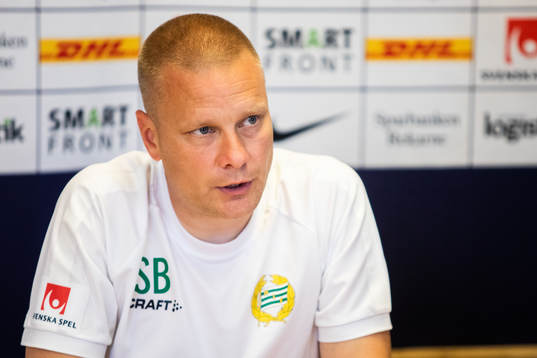 Hammarbys tränare Stefan Billborn