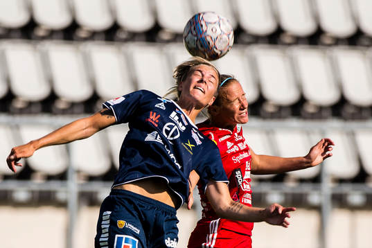 Linköpings Lina Hurtig och Piteås Lena Blomkvist