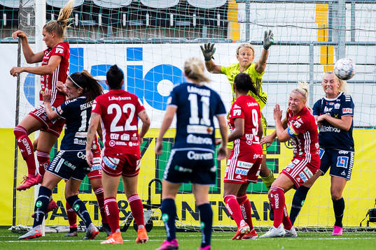 Piteås målvakt Cajsa Andersson