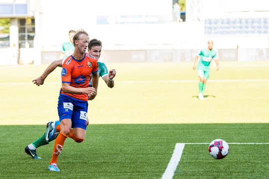 Andreas Hoven of Nest-Sotra and Jørgen Hatlehol of Aalesund