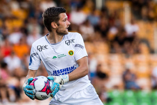 Goalkeeper Stefan Hagerupof Ull/Kisa
