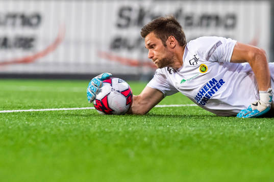 Goalkeeper Stefan Hagerup of Ull/Kisa