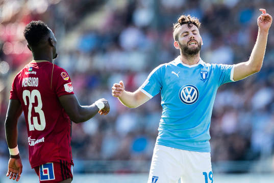 Malmö FFs Erdal Rakip deppar
