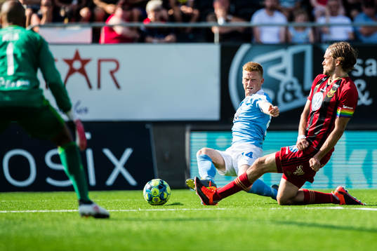 Malmö FFs Anders Christiansen och Östersunds Tom
