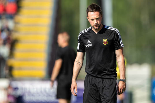 Östersunds tränare Ian Burchnall