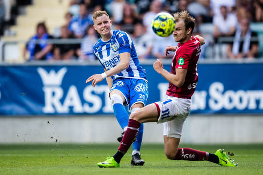 IFK Göteborgs Victor Wernersson och IFK Norrköpings