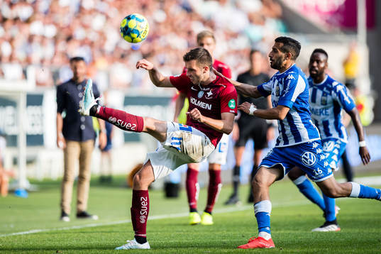IFK Norrköpings Egzon Binaku och IFK Göteborgs Sargon