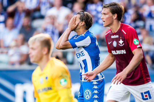 IFK Göteborgs Amin Affane deppar