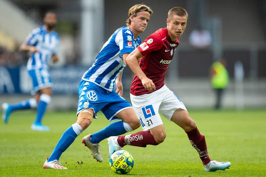 IFK Norrköpings Simon Thern och IFK Göteborgs August