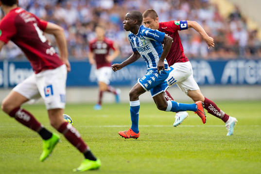 IFK Göteborgs Alhassan Yusuf Abdullahi före IFK