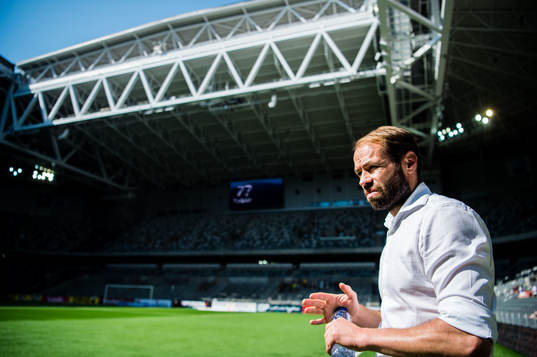 Häckens tränare Andreas Alm