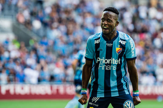 Djurgårdens Mohamed Buya Turay deppar