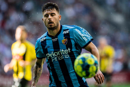 Djurgårdens Astrit Ajdarevic deppar