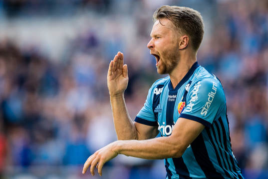 Djurgårdens Jacob Une Larsson jublar