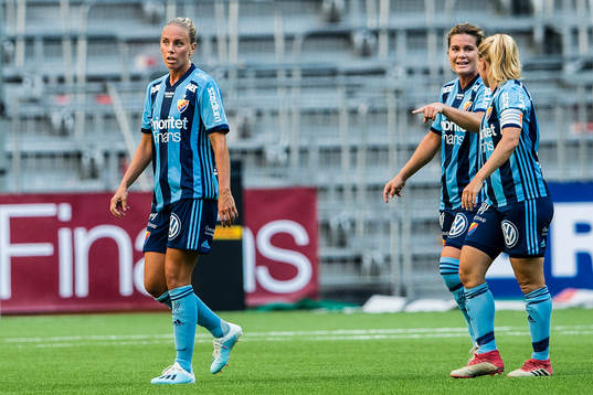Djurgårdens Petronella Ekroth deppar