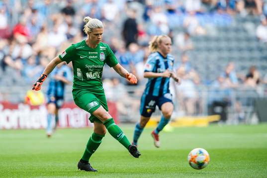Eskilstunas målvakt Emelie Lundberg