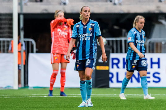 Djurgårdens Petronella Ekroth deppar