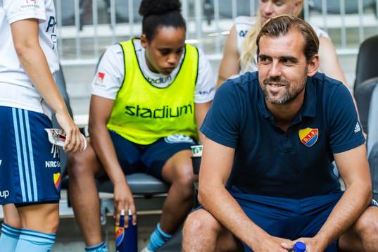 Djurgårdens tränare Joel Ridez