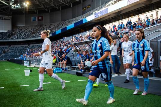 Djurgårdens Malin Diaz gör entré