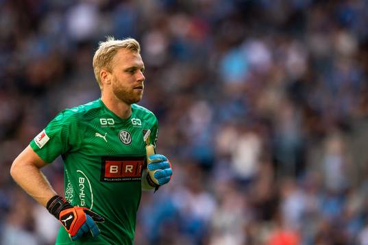 Häckens målvakt Peter Abrahamsson