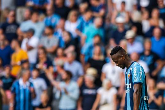 Djurgårdens Mohamed Buya Turay deppar