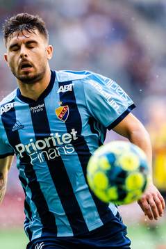Djurgårdens Astrit Ajdarevic deppar