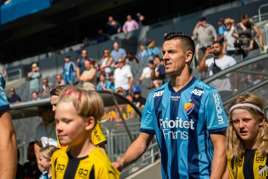Djurgårdens Haris Radetinac gör entré