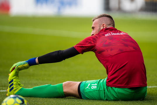 Helsingborgs målvakt Alexander Nilsson