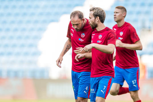 Helsingborgs Andreas Granqvist och Anders Randrup
