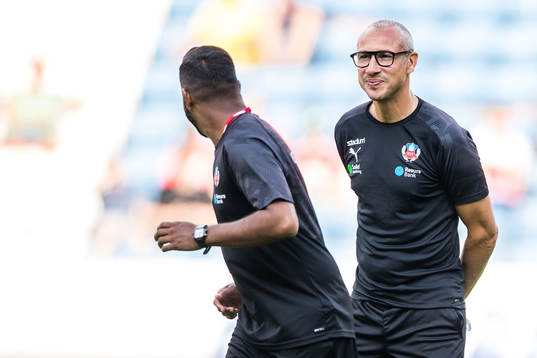 Helsingborgs tränare Henrik Larsson