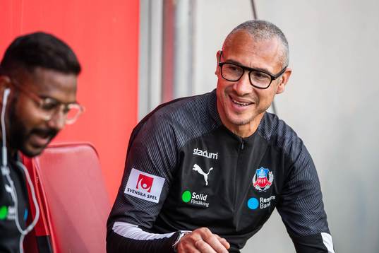 Helsingborgs tränare Henrik Larsson