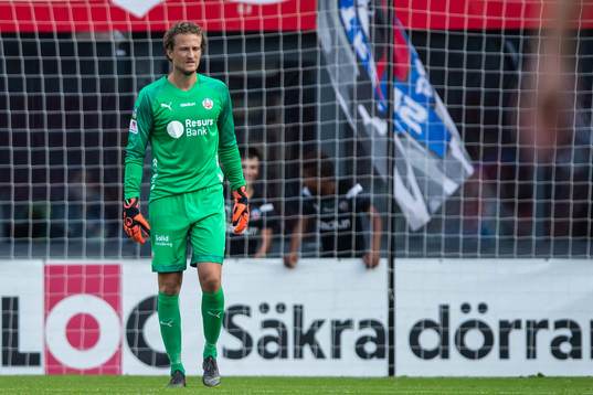 Helsingborgs målvakt Anders Lindegaard