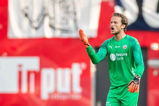 Helsingborgs målvakt Anders Lindegaard