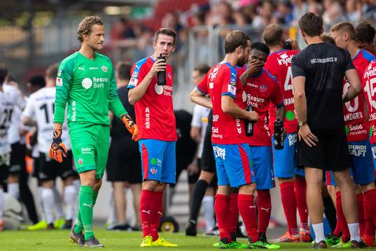 Helsingborgs målvakt Anders Lindegaard