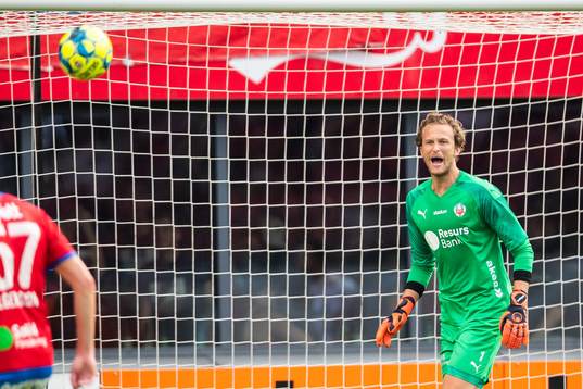 Helsingborgs målvakt Anders Lindegaard