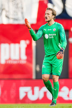 Helsingborgs målvakt Anders Lindegaard