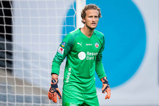 Helsingborgs målvakt Anders Lindegaard