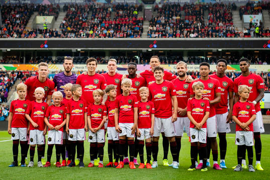 Scott McTominay, goalkeeper David de Gea, Victor Lindelöf,