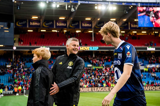 Bläddra bland fler bilder av Football, Friendly Match, Kristiansund - Manchester United