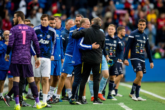 Christian Michelsen, head coach of Kristiansund, and Ole