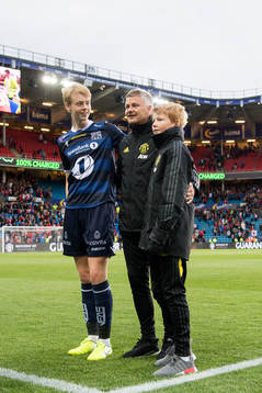 Noah Solskjær of Kristiansund, Ole Gunnar Solskjær,